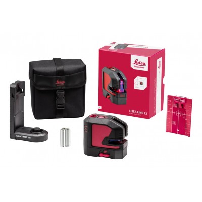 Leica Lino L2s keresztlézer elemkazettával